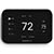 Honeywell Home X8S Smart Thermostat with Wireless Room Sensor, Black - X8VWF10B