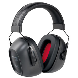 Honeywell VS130 VeriShield Black Earmuff, NRR 30