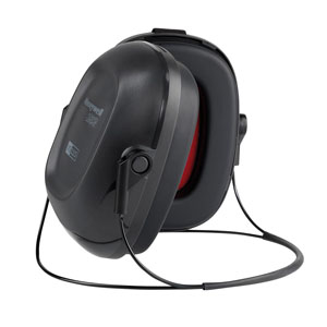 Honeywell VS110N VeriShield Black Behind-The-Neck Earmuff, NRR 22