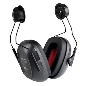 Honeywell VS110H VeriShield Black Capmount Earmuff, NRR 21