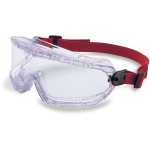 UVEX by Honeywell 11250800 V-Maxx Safety Goggle Direct Vent/Elastic Headband