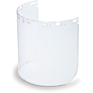 Honeywell Protecto-Shield: 8 1/2 X 15 X .07 in. Clear Propionate Faceshield