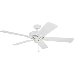 Honeywell Belmar Indoor and Outdoor Ceiling Fan, White, 52-Inch - 50198
