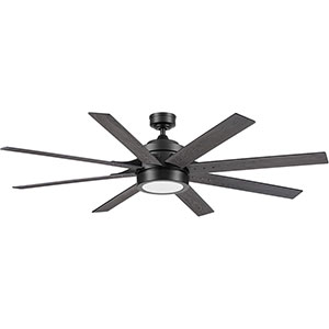Honeywell Xerxes Large Modern Ceiling Fan with Color Changing Light - 62 Inch