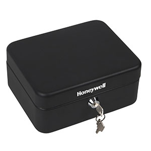 Honeywell 2 in 1 Convertible Cash and Key Lock Box