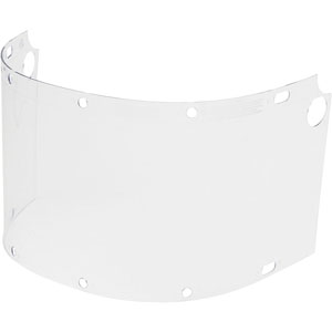 Honeywell Fibre-Metal Dual Crown Face Shield, 8 in x 16.5 in x .06 mm