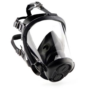Honeywell Survivair Opti-Fit Tactical Gas Mask with 5-Point Strap, Small