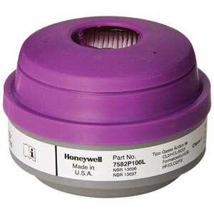 Honeywell North Acid Gas (AG) Respirator Cartridge and P100 Filter
