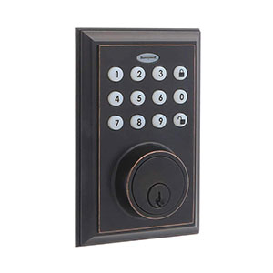 Honeywell Bluetooth Digital Deadbolt Door Lock, Oil Rubbed Bronze