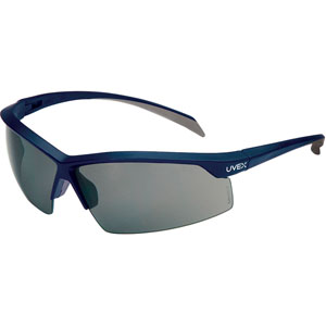 UVEX by Honeywell A1204 Relentless Safety Eyewear Midnight/Dark Gray