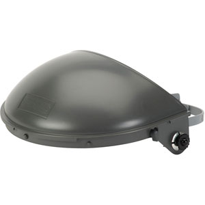 Honeywell Fibre-Metal 7 in. Crown Noryl Faceshield Hard Hat Attachment