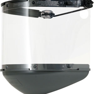 Fibre-Metal by Honeywell FM70DCCL Dual Crown High Performance Face Shield System