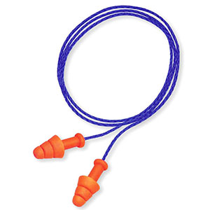 Honeywell Quiet corded multiple-use earplugs - 2 pair with case - R-01522