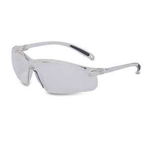 Uvex® by Honeywell Protege® S4201HS Protege® Ultra Lightweight Safety  Eyewear, HydroShield™ Anti-Fog, Gray Lens, Frameless/Wrap Around Frame,  Metallic Black, Polycarbonate Frame, Polycarbonate Lens, ANSI Z87.1, CSA  Z94.1, MIL-PRF-3