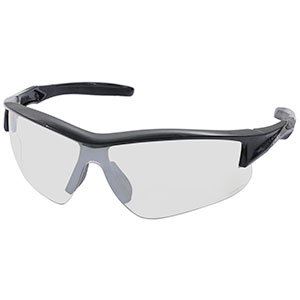 Howard Leight by Honeywell Acadia Shooting Glasses, Black Frame, SCT-Reflect Lens - R-02216