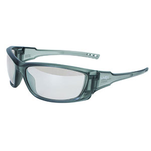 Howard Leight Uvex A1500 Shooting Safety Eyewear, Gray, SCT-Reflect 50 I/O Lens