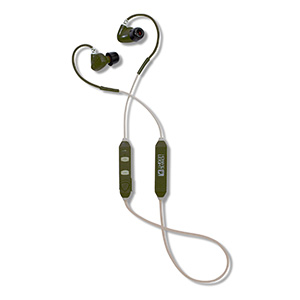 Howard Leight by Honeywell Impact Sport In-Ear Earbuds With Hear Through Protection, Green - R-02700