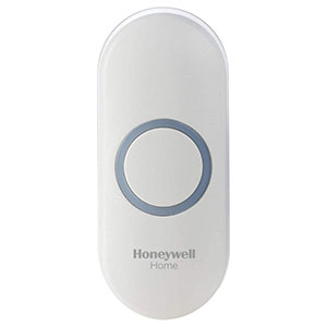 Honeywell Home Wireless Doorbell Push Button for Series 3, 5, 9 Door Bells (White) - RPWL400W