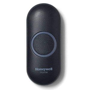 Honeywell Home Wireless Push Button for Series 3, 5, 9 (Black) - RPWL401B