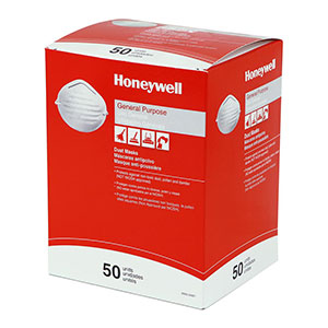 Honeywell Nuisance Particulate Disposable Dust Mask, 50 per box - RWS-54001
