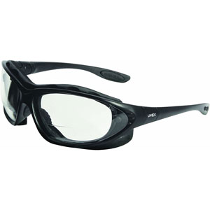 Honeywell Uvex Seismic +2.5 Reader Safety Glasses With Clear Anti-Fog Lens