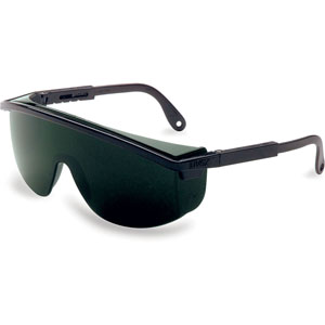 UVEX by Honeywell Astrospec 3000 Black Safety Glasses/Shade 5.0 Anti-Scratch