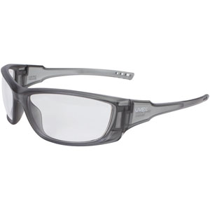 UVEX by Honeywell S2160 Series Safety Eyewear, Gray/Clear