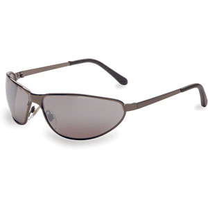 UVEX by Honeywell S2453 Tomcat Safety Glasses, Gunmetal/Silver