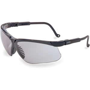 UVEX by Honeywell S3213X Genesis Safety Eyewear, Black/Gray