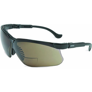 UVEX by Honeywell S3771 Genesis Reader +1.5, Black/Gray