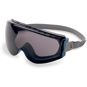 Uvex Stealth Safety Goggles, Teal with Gray Uvextreme Anti-Fog Lens