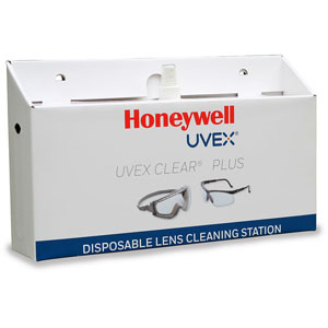 UVEX by Honeywell S483 Clear Plus Portable, Disposable Lens Cleaning Station