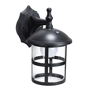 Honeywell Round LED Outdoor Wall Mount Lantern Light, 3000K, 625 Lumens