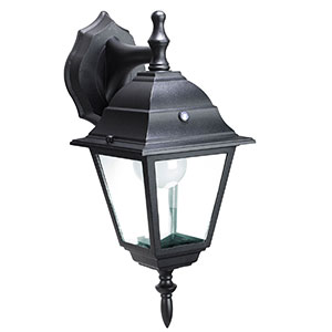 Honeywell Pointed LED Outdoor Wall Mount Lantern Light, 3000K, 625 Lumens