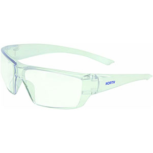 North by Honeywell XV405 Conspire Safety Eyewear, Matte Clear