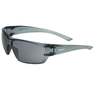 North by Honeywell Conspire Safety Eyewear with Gray Anti-Fog Lens
