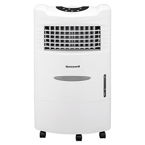 Honeywell Evaporative Air Cooler with Remote Control - 470 CFM, White