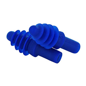 Howard Leight by Honeywell Airsoft Flanged Reusable Earplugs, 1000 Pairs