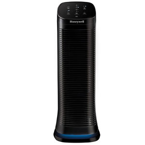 Honeywell Air Genius 4 Oscillating Tower Air Purifier and Odor Reducer -Black, HFD310