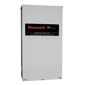 Honeywell RXSM100A3 Single Phase 100 Amp/240 Volt Sync Transfer Switch, Service-Rated