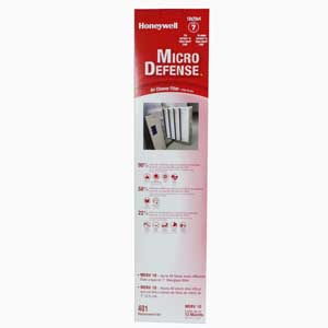 Honeywell CF2400A1001/U Merv 10 High-Efficiency Collapsible Air Cleaning Filter - 16x28x4