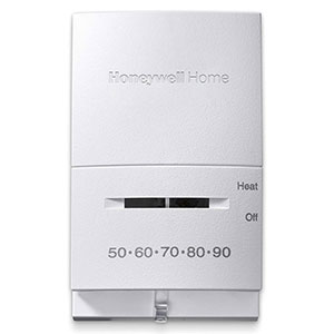 Honeywell Home CT53K1006 Standard Millivolt Heat Manual Thermostat