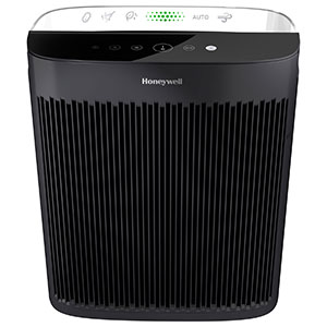 Purificateur d'air HEPA Honeywell, 4 niveaux, 310 pi², noir HPA200CV1