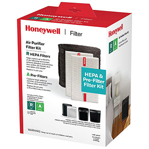 Honeywell HEPA Air Purifier Filter Kit A/R - 2 Filters and 1 Pre-Filter
