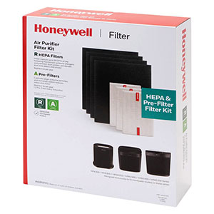  KAZHPA160C  Honeywell - Purificateur d'air TRUE HEPA, noir