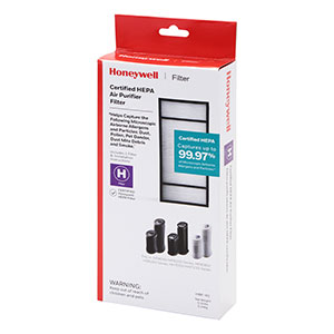  KAZHPA160C  Honeywell - Purificateur d'air TRUE HEPA, noir