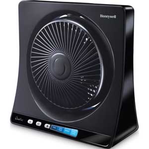 Honeywell QuietSet Table Oscillating Fan - HT350B (Black)