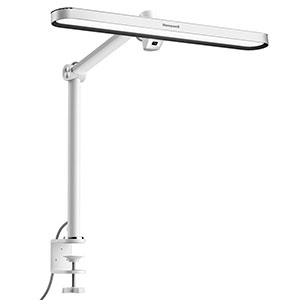 Honeywell LED Desk Lamp with Clamp and Sunturalux Eye Caring Natural Light