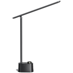 Honeywell Foldable Modern Table Lamp with USB A+C Charging Port and Eye Protection, Black - HWT-H01