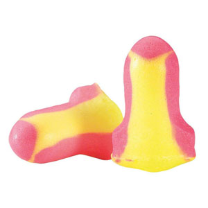 Howard Leight Laser-Lite Contoured T-Shape Polyurethane Foam Uncorded Earplugs